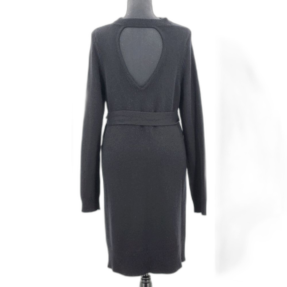 Splendid Sweater Midi Dress Womens Small Soft Knit Mockneck Wool Cashmere Blend